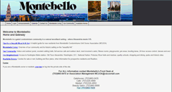 Desktop Screenshot of montebello.org