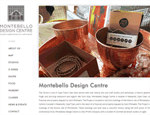 Tablet Screenshot of montebello.co.za